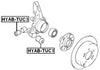 552272D000 - Arm Bushing (for Rear Assembly) For Hyundai/Kia - Febest