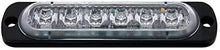 United Pacific 36926B 6 High Power LED Dual Color Warning Light
