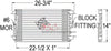 OSC Cooling Products 4219 New Condenser