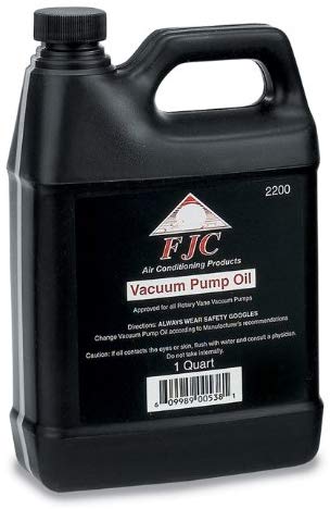 FJC 2200 Vacuum Pump Oil - 1 Quart