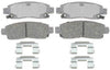 ACDelco 14D883CH Advantage Ceramic Rear Disc Brake Pad Set with Hardware