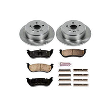 Power Stop KOE3150 Autospecialty Rear Replacement Brake Kit-OE Brake Rotors & Ceramic Brake Pads