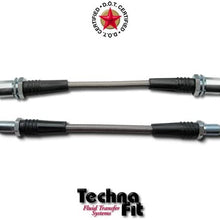 Techna-Fit Brake Lines TOYOTA 1991-1998 TERCEL FRONTS (2) - TOY-1400F
