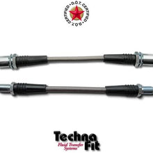 Techna-Fit Brake Lines LEXUS 1993-1994 LS 400 FRONTS (2) - LEXS-1200F
