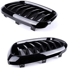 Zealhot Black Front Kidney Grill Grilles For BMW Car Grill Bumper X3 Series X4 Series Single Line G01/G08/G02 2018-IN