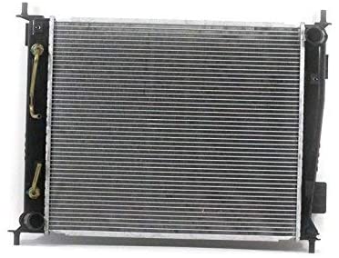 Radiator - Pacific Best Inc For/Fit 13135 10-11 Kia Soul 1.6L 4Cy Plastic Tank Aluminum Core 1-Row WITH Transmission Oil Cooler