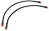 Goodridge 11309 Universal Black Brake Hose with Black Ends - 9in.