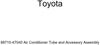 Toyota 88710-47040 Air Conditioner Tube and Accessory Assembly