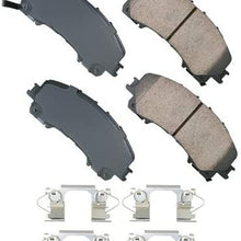 Akebono ASP1736 Performance Ultra Premium Ceramic Disc Brake Pad Kit