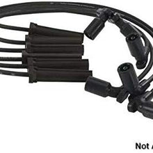 Ignition Wire Set - 7mm 671-4016 Denso, Compatible With Hyndai Pony Lada Samara Saab 99