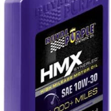 Royal Purple 11747-6PK HMX SAE 10W-30 High-Mileage Synthetic Motor Oil - 1 qt. (Case of 6)