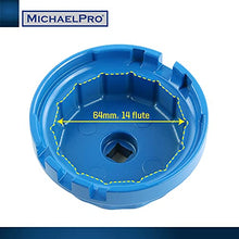 MichaelPro MP009057 Oil Filter Cap Wrench for Toyota, Lexus, Fits Most 6 & 8 Cyl, 2.5L to 5.7L Engines, 64mm, 14 Flutes, Easily Remove Oil Filters oil