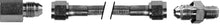 NEW 36" STEEL BRAIDED GAUGE LINE KIT FOR USE WITH OIL PRESSURE & FUEL PRESSURE GAUGES