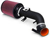 Mishimoto MMAI-CIV-06SIWBK Honda Civic Si Performance Air Intake, 2006–2011 Wrinkle Pipe W/Out Heatshield