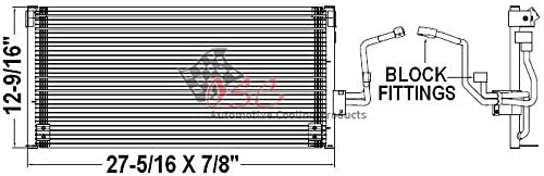 OSC Cooling Products 4896 New Condenser