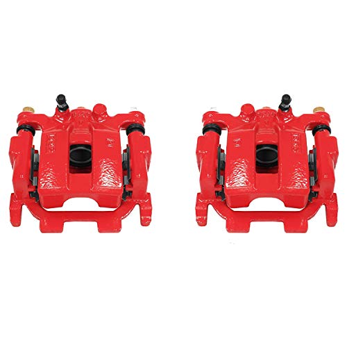 Power Stop S6240 Power-Coated Red Performance Caliper, Pair