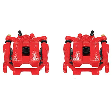 Power Stop S6240 Power-Coated Red Performance Caliper, Pair