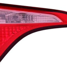 Go-Parts - for 2017 - 2018 Toyota Corolla Tail Light Rear Lamp Assembly Replacement - Right (Passenger) (CAPA Certified) 81580-02A50 TO2803135C Replacement