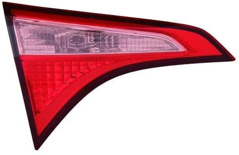 Go-Parts - for 2017 - 2018 Toyota Corolla Tail Light Rear Lamp Assembly Replacement - Right (Passenger) (CAPA Certified) 81580-02A50 TO2803135C Replacement