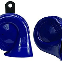 Hella 012010801 Twin Tone Trumpet Blue Horn Kit