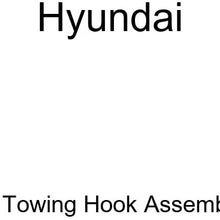 HYUNDAI Genuine 86443-24000 Towing Hook Assembly, Rear, Left