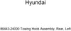 HYUNDAI Genuine 86443-24000 Towing Hook Assembly, Rear, Left