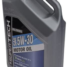 PACK OF 2 - Super Tech Full Synthetic 5W30 Motor Oil, 5 qt