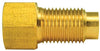 Brass Adapter, Female(3/8-24 Inverted), Male(M10x1.0 Inverted), 1/card