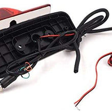 Mintus Car LED Brake Light IR Rear View CMOS Waterproof HD Camera Parking Camera for compatible with Nissan NV Passenger and Cargo Van 2009-2014