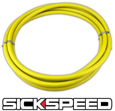 3 Meters Yellow Silicone Hose For High Temp Vacuum Engine Bay Dress Up 6Mm P2 for Toyota Camry
