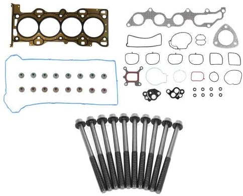 DNJ Head Gasket Set with Head Bolt Kit For 2004-2011 for Ford Ranger 2.3L 140cid L4 DOHC