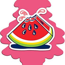 LITTLE TREES Car Air Freshener | Hanging Paper Tree for Home or Car | Watermelon | 12 Pack