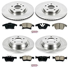 Power Stop KOE6556 Autospecialty Front and Rear Replacement Brake Kit-OE Brake Rotors & Ceramic Brake Pads