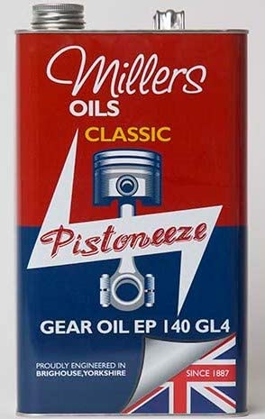 Millers Oils 7928 Classic Gear Oil EP 140 GL4, 5 Liter can