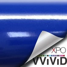 VViViD Gloss Dark Navy Cobalt Blue Vinyl Wrap Film Roll Decal Sheet DIY Easy to Use Air-Release Adhesive (50ft x 5ft)