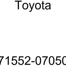 TOYOTA Genuine 71552-07050 Seat Back Pad