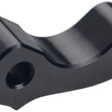 Dewhel Black 2x Aluminum Rear Window Latch Hinge Pivots For 95-04 Tacoma 00-06 Tundra Xtracab