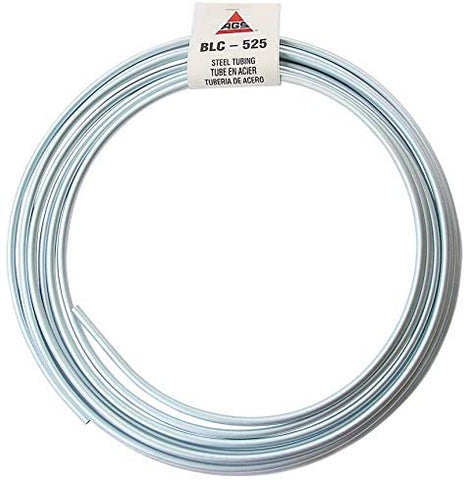 Steel Brake/Fuel/Transmission Line Tubing Coil, 5/16 x 25