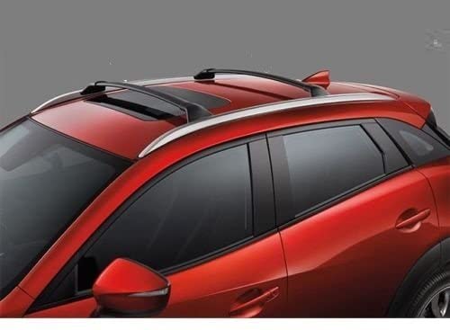 HEKA 4 PC Roof Rail Rack + Cross Bar for Mazda CX-3 2016 2017 2018 2019 2020 2021 Luggage Baggage