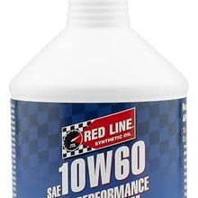 Red Line 11704 10W60 Synthetic Oil - 1 Quart (Pack of 2)