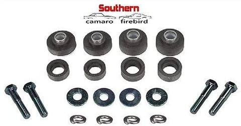 1967-72 Camaro Subframe Body Bushing Kit and Hardware