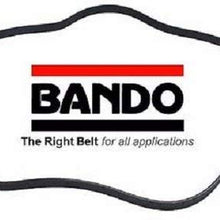 BANDO Replacement for Toyota Tacoma 3.4L V6 1995-2004 Toyota T100 V6 1995-1998 Toyota 4runner 1996-2002 V6 Toyota Tundra 2000-2004 V6 Alternator-Air Conditioner-Power Steering Belt Set(3 belts)