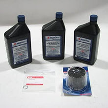 Suzuki Genuine 3-Quart Full Synthetic Oil Change KIT 990A0-01E40-3KT