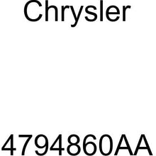 Genuine Chrysler 4794860AA Electrical Instrument Panel Wiring