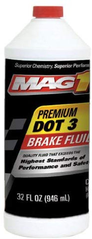 MAG1 120 Premium DOT 3 Brake Fluid - 32 oz.