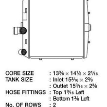 CSF 7048 High Performance Radiator