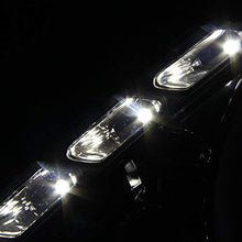 For Toyota Celica Black Bezel Dual Halo Projector DRL LED Headlights Driver/Passenger Replacement Lamps