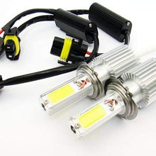 LEDIN 2x H7 High Power COB LED High Beam Headlight Bulb 3200lm 40W Xenon White