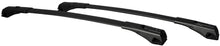 Cross Bars Compatible With 2013-2016 TOYOTA RAV4, Factory Style Black Roof Top Bar Luggage Carrier by IKON MOTORSPORTS, 2014 2015