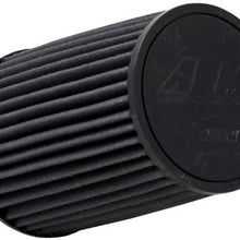 AEM 21-2038BF Universal DryFlow Clamp-On Air Filter: Round Tapered; 3 in (76 mm) Flange ID; 8.125 in (206 mm) Height; 6 in (152 mm) Base; 5.125 in (130 mm) Top